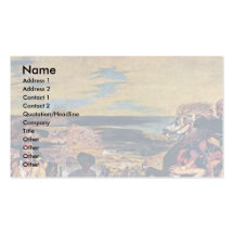 The Massacre Of Chios Business Card