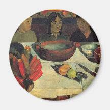 The Meal - Paul Gauguin Fridge Magnet