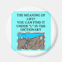the meaning of llife fridge magnets
