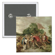 The Meeting of Abraham and Melchizedek Button