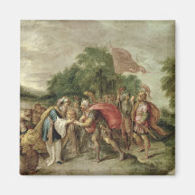 The Meeting of Abraham and Melchizedek Fridge Magnets