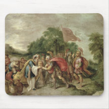 The Meeting of Abraham and Melchizedek Mousepads