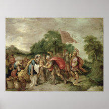 The Meeting of Abraham and Melchizedek Poster