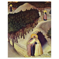 The Meeting Of Saint Anthony The Great And Saint Flyer