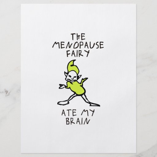 The Menopause Fairy Flyer Design