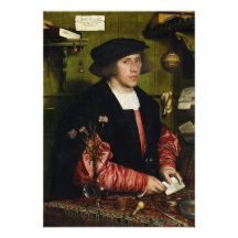 The Merchant Georg Gisze Hans Holbein the Younger Announcement