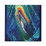 The Mermaid and The Mirror magnets