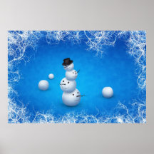 The Merry Snowman Posters