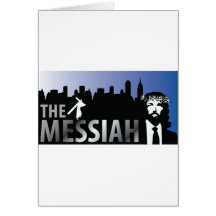 The Messiah  - Jesus Christian T-Shirt Greeting Card