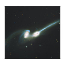The Mice Galaxies NGC 4676 Colliding and Merging Gallery Wrap Canvas