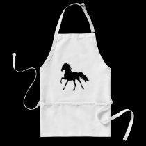 THE MIDNIGHT HORSE aprons