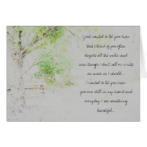 The Mighty Oak card