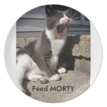The Mighty Roar of MORTY Party Plate