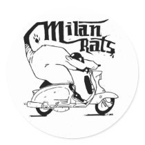 The Milan Rats Sticker