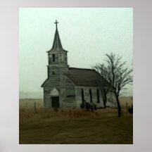 "The Milford Church" Prints