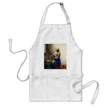 The Milkmaid, Jan Vermeer Apron