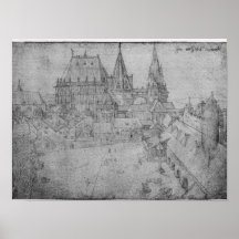 The Minster at Aachen, 1520 Print