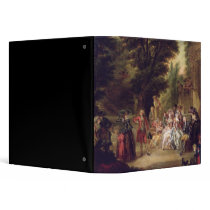 The Minuet under the Oak Tree, 1787 binders