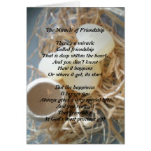 The Miracle of Friendship Cards