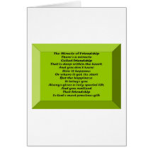 The Miracle of Friendship Greeting Cards