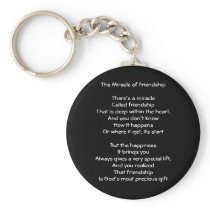 The Miracle of Friendship Keychains