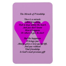 The Miracle of Friendship Magnet