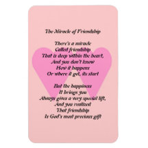The Miracle of Friendship Magnet