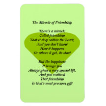 The Miracle of Friendship Magnet