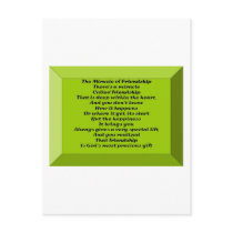 The Miracle of Friendship Post Card