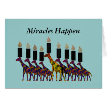 The Miracle of Hannukah Card