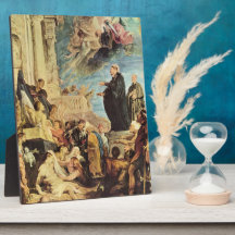 The Miracle of St. Francis Xavier by Paul Rubens Display Plaques