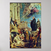 The Miracle Of St. Francis Xavier By Rubens Peter Posters