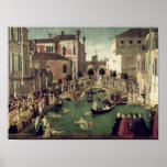 The Miracle of the Cross on San Lorenzo Bridge Print