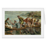 The Miraculous Draught of Fishes (cartoon for the Cards