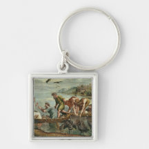 The Miraculous Draught of Fishes (cartoon for the Keychains