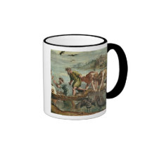 The Miraculous Draught of Fishes (cartoon for the Coffee Mug