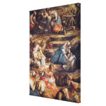 The Miraculous Fall of Manna Gallery Wrapped Canvas