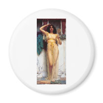 The Mirror - Godward - 1899 Fine Art Oil Painting