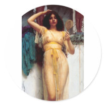The Mirror - Godward - 1899 Fine Art Oil Painting