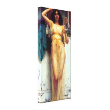 The Mirror ~ John William Godward Canvas Print