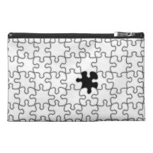 The Missing Puzzle Piece Background Template Travel Accessories Bags