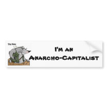 The Mole Anarcho Bumper Sticker