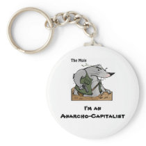 The Mole Anarcho Keychain