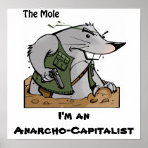 The Mole Anarcho Poster