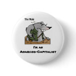 The Mole Anarcho Round Pin buttons