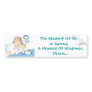 The Moment Of Tea Is Sacred, A Moment Of Kindness Bumper Sticker