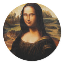 The Mona Lisa by Leonardo Da Vinci Sticker