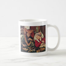 The Money Changer And His Wife By Reymerswaele Mar Mug
