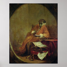 The Monkey Antiquarian, 1740 Print