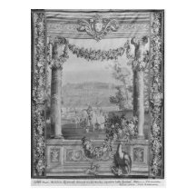 The Months or Royal Residences' tapestry Postcard